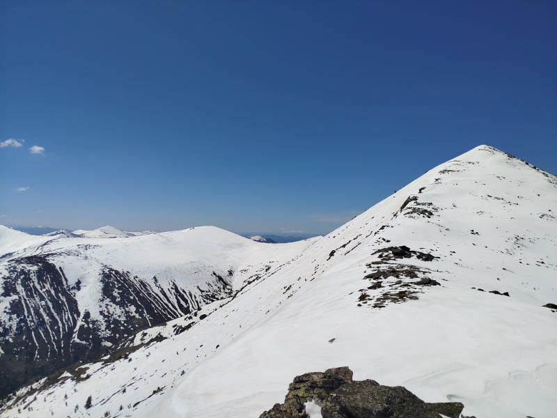 Winter ski touring in North Macedonia