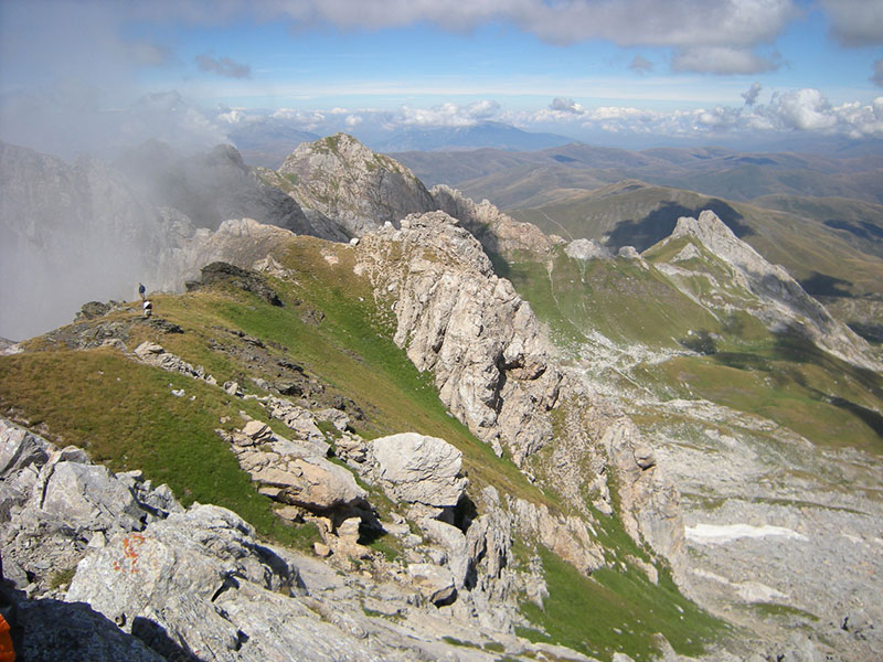 Climbing to Titov Vrv, Korab, Galicica peak